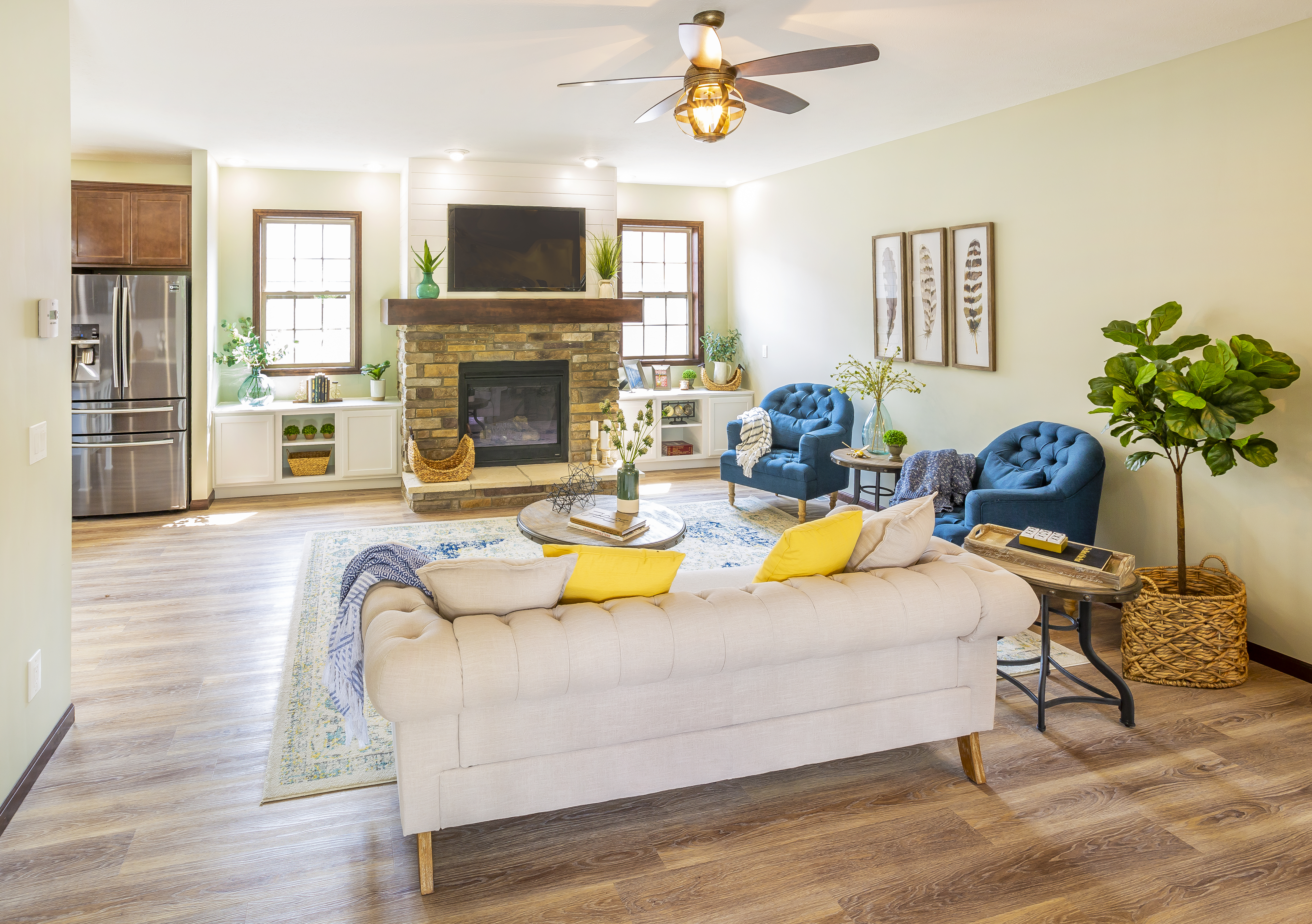 Fireplaces add value to a home!